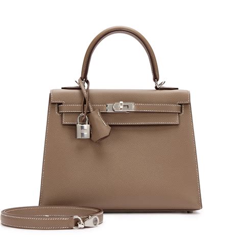 hermes etoupe kelly 25|Hermes kelly 25cm.